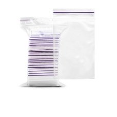 / Пакет струна Zip-Lock, із застібкою, 20x25см, 100 шт/уп, прозорий