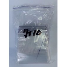 / Пакет струна Zip-Lock, із застібкою, 7x10см, 100 шт/уп, прозорий