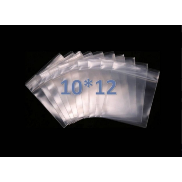 / Пакет струна Zip-Lock, із застібкою, 10*12см, 100 шт/уп, прозорий