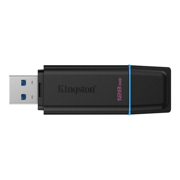 Флеш пам'ять USB 128 GВ Kingston Exodia G2 USB 3.2 DT чорний