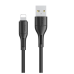 Кабель USB/Apple Lightning 1 м Usams US-SJ500 U68 2 А чорний