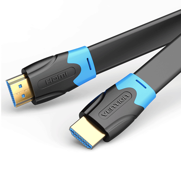 Кабель Vention Flat HDMI Cable 1.5M Black new