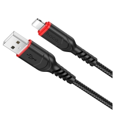 Кабель USB/Apple Lightning 1 м Hoco X59 2.4 А чорний