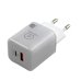 Зарядний блок живлення Type-C+USB WUW C228 30 W 12 V 2.5 A білий