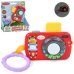 Брязкальце 10 см Фотоапарат LS70DX світлові та звукові ефекти червоний
