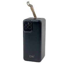 Універсальна мобільна батарея 50000 mAh KPG-501 22.5 W повербанк з дисплеєм чорний