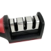 Точило для ножів механічне SHARPENER пластик 20 см чорний з червоним