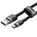 / Кабель Baseus Cafule Cable USB For Micro 2.4A 1m Gray+Black new