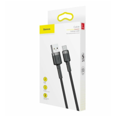 / Кабель Baseus Cafule Cable USB For Type-C 3A 2m Gray+Black new
