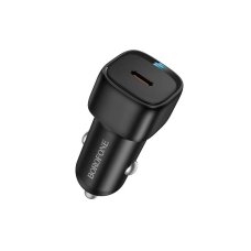 Автомобільний зарядний пристрій USB BOROFONE BZ34A Cloud 20 W чорний