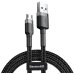 / Кабель Baseus Cafule Cable USB For Micro 2.4A 1m Gray+Black new