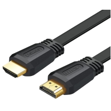 Кабель HDMI/HDMI 3 м UGREEN ED015 Flat Cable чорний
