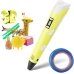 3D ручка 3DPEN-2 LCD-дисплей пластик Жовтий