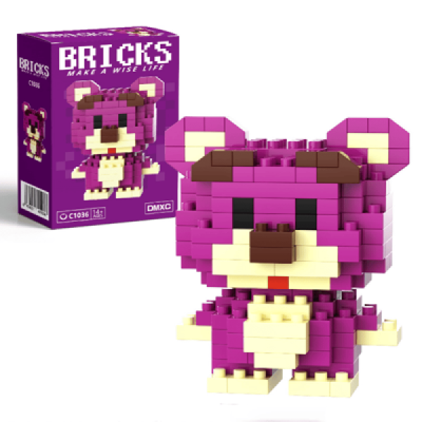 Конструктор піксельний Bricks 1036-C Лотсо 156 деталей