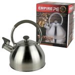 Чайник для плити Empire EM-7722 Граф нержавіюча сталь 2 л сріблястий