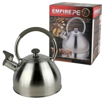 Чайник для плити Empire EM-7722 Граф нержавіюча сталь 2 л сріблястий