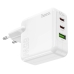 Зарядний блок живлення 2xType-C+USB HOCO C115A Header 65 W 20 V 3.25 A білий Зарядний блок живлення 2xType-C+USB HOCO C115A Header 65 W 20 V 3.25 A білий
