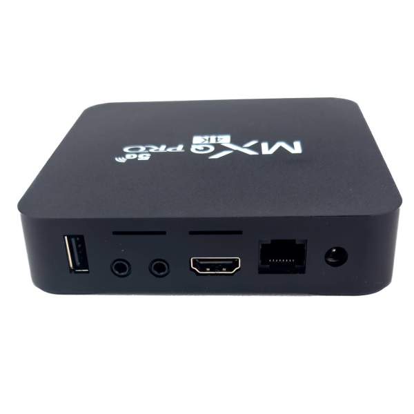 Приставка смарт TV Box MXQ PRO 4K 1/8 ГБ Android Ethernet Wi-Fi USB чорний