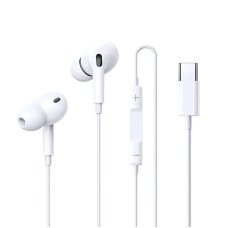 Навушники дротові REMAX Wired Earphones for Music and Call RM-575/a/i (Type-C) White new