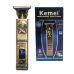 Бездротова машинка для стрижки волосся Kemei KM-2232 USB 4 насадки золотистий