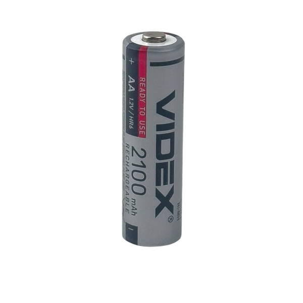 Акумулятор пальчиковий АА VIDEX R6 2100 mAh нікель-металогідридний