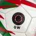 М'яч футбольний №5 Italia MS3927 білий з червоним
