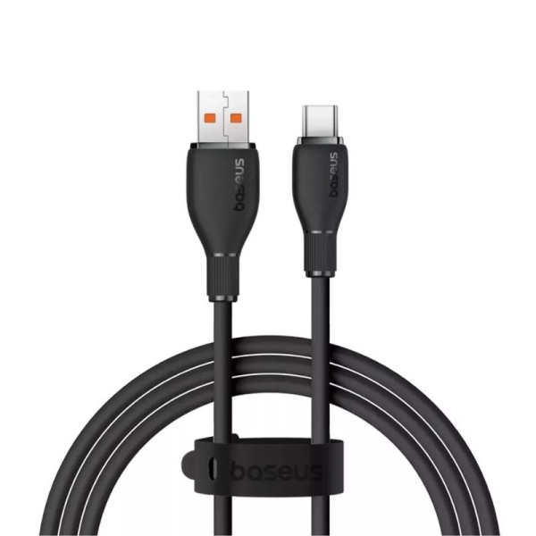 Кабель Baseus Pudding Series Fast Charging Cable USB to Type-C 100W 2m Cluster Black new