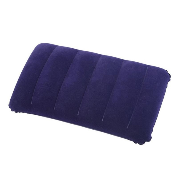 Подушка надувна T-524 47 х 30 см темно-синій