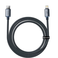 Кабель Baseus Crystal Shine Series Fast Charging Data Cable Type-C to iP 20W 2m Black new