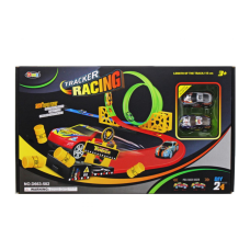 / Трек автомобільний Tracker Racing D663-502, 2 машинки, світиться у темряві