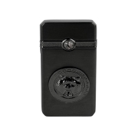 Запальничка газова турбо Пантера 1-51 п'єзовий підпал метал сірий