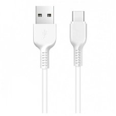 Кабель HOCO X20 USB to Type-C 3A, 1m, PVC, TPE connectors, White new