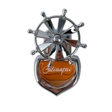 Ароматизатор для авто Штурвал Vert-17 6.5 см сріблястий