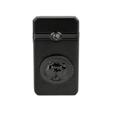 Запальничка газова турбо Пантера 1-51 п'єзовий підпал метал сірий