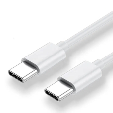 Кабель Type-C/Type-C 1 м Charge Cable білий