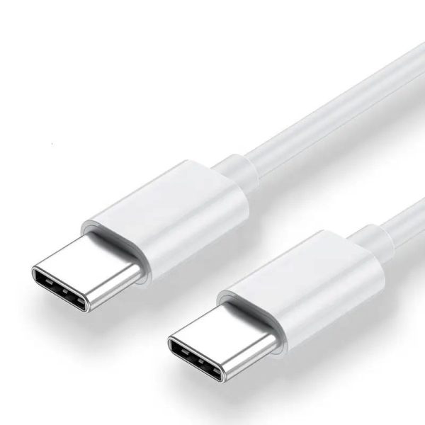 Кабель Type-C/Type-C 1 м Charge Cable білий