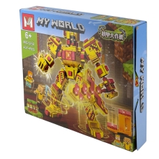 Конструктор Minecraft MG1258 My World 437 деталей