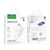 Зарядний блок живлення 2хType-C+USB HOCO C126A Pure 40 W 12 V 1.67 A білий