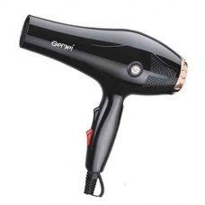 Фен з іонізацією Gemei GM-1776 1800 Вт чорний