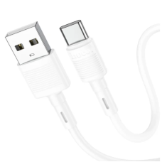 Кабель USB/Type-C 1 м Hoco X83 3 A білий