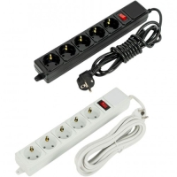Подовжувач електричний на 5шт/3м із захистом від перевантажень 502 new Подовжувач електричний на 5шт/3м із захистом від перевантажень 502 new