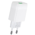 Зарядний пристрій з кабелем USB/microUSB 1 м HOCO C72Q 18 W 3 А білий