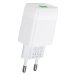 Зарядний пристрій з кабелем USB/microUSB 1 м HOCO C72Q 18 W 3 А білий