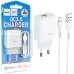 Зарядний пристрій з кабелем USB/microUSB 1 м HOCO C72Q 18 W 3 А білий