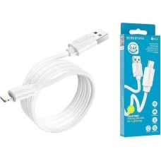 Кабель USB/Apple Lightning 1 м BOROFONE BX55 2.4 А білий