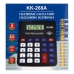 Калькулятор настільний KK-268A зі звуковими ефектами чорний