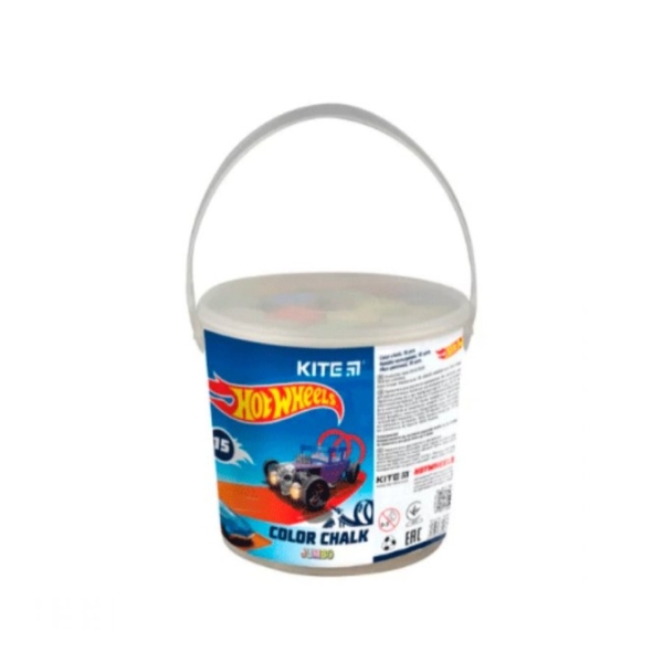 / Мел цв. 5цв "Kite" Hw21-074  Jumbo в ведерке 15шт