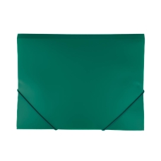 Папка-бокс на гумках А4 BUROMAX 3911-04 пластик зелений