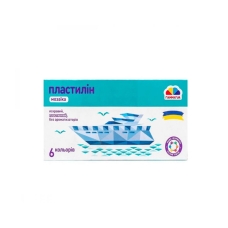 / Пластилин 6цв 72г Гамма НВ 300306 Мозаика