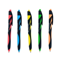 Ручка кулькова синя BuroMAX 8270 масляна 0.7 мм